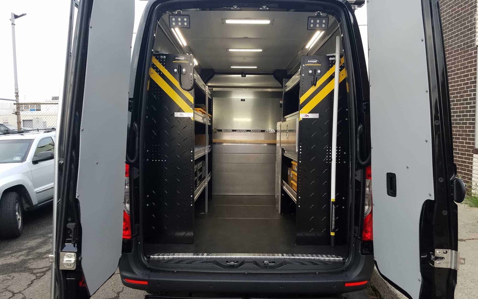 Bins & Dividers for Work Van Shelving