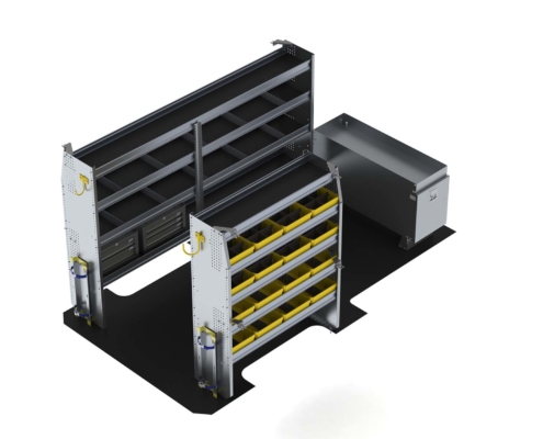 Plumbing Shelving Package for a Mercedes Sprinter
