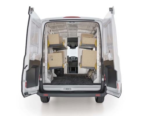 Cargo Van Shelving Units & Packages | Advantage Outfitters