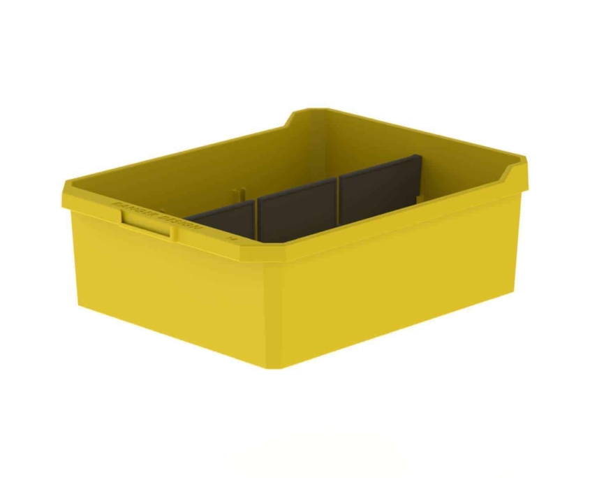 Bins & Dividers for Work Van Shelving Advantage Outfitters