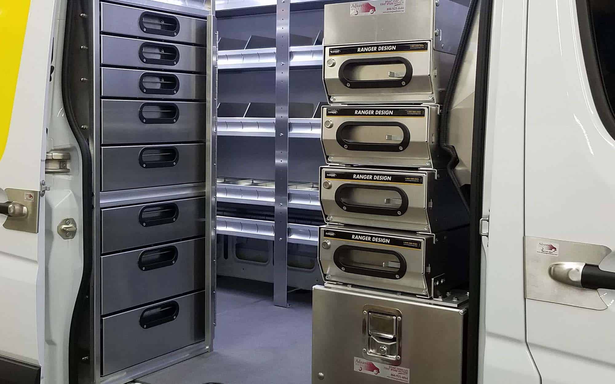 Storage Drawers & for Commercial Vans