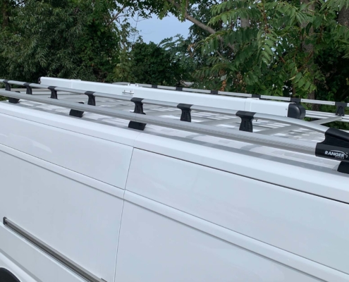 Conduit Carrier on ProMaster Roof Deck